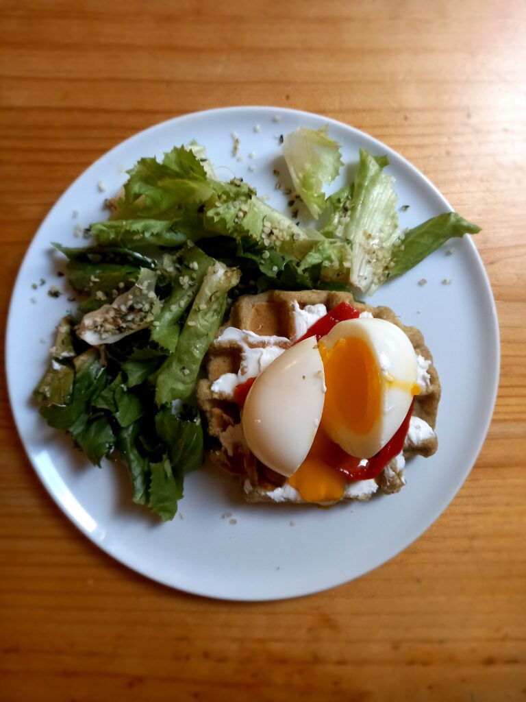 Gaufre patate douce recette chloé collier